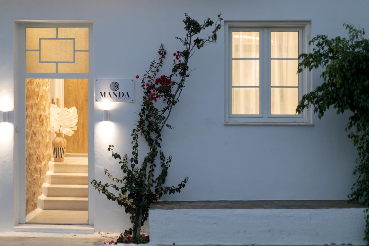 Manda Luxury Apartments Naxos City Exteriör bild