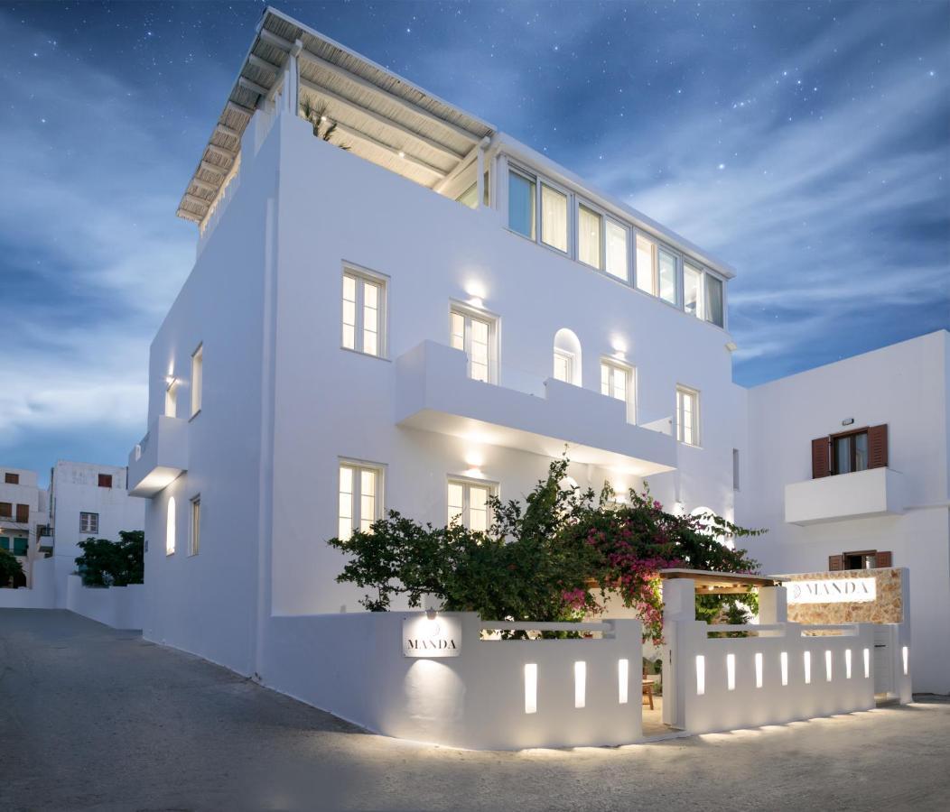 Manda Luxury Apartments Naxos City Exteriör bild