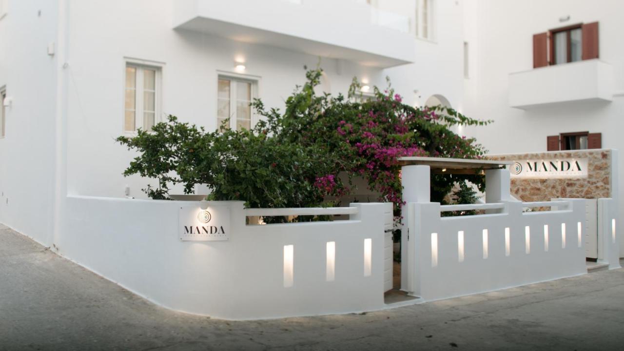 Manda Luxury Apartments Naxos City Exteriör bild